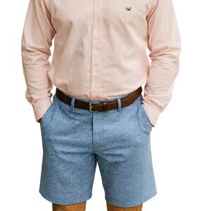 Pro tour sz 36 textured performance stretch quick dry golf shorts NWOT preppy